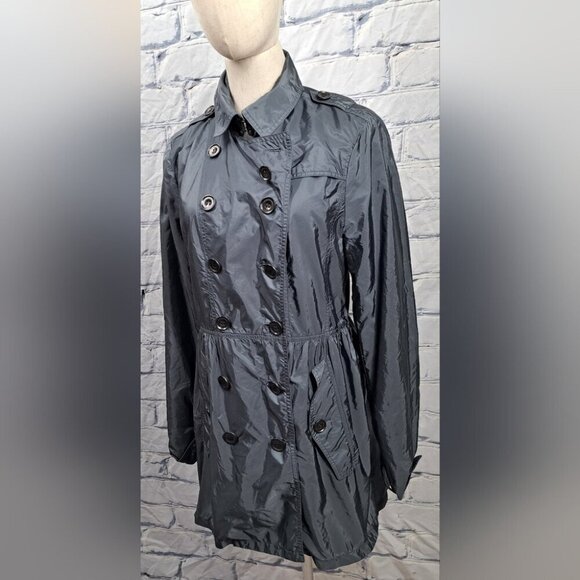 Burberry Gray Trench Coat - Picture 10 of 16